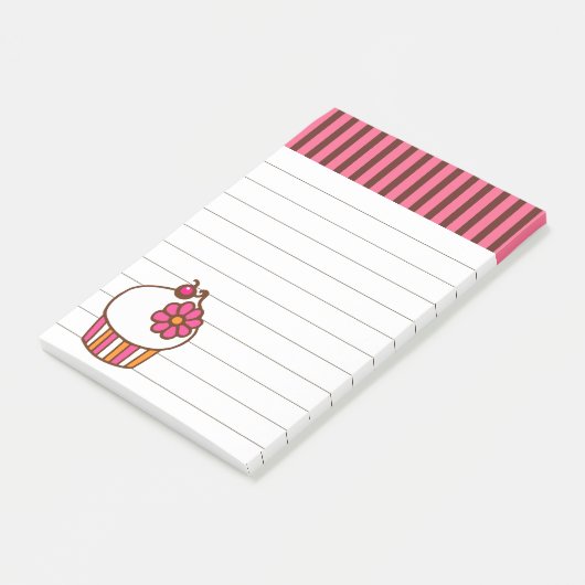 Küche Cupcake Post It Notes Geschenk Post-it Klebezettel (angewinkelt)