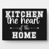 Küche Das Herz der Zuhause Fotoplatte (Vorderseite)
