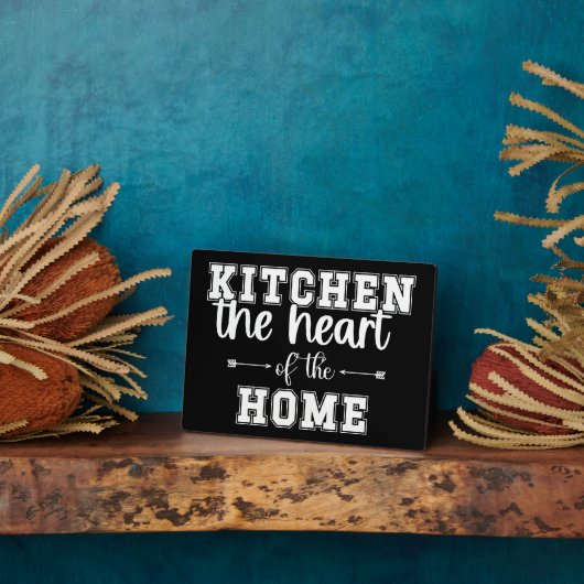 Küche Das Herz der Zuhause Fotoplatte (Seite)