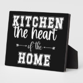 Küche Das Herz der Zuhause Fotoplatte (Seite)