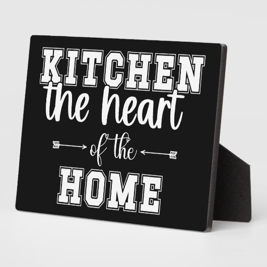 Küche Das Herz der Zuhause Fotoplatte (Seite)