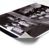 Küche Delmonico's Restaurant, New York NY Poster (Ecke)