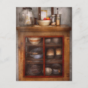 Küche - Der Kühlschrank Postkarte