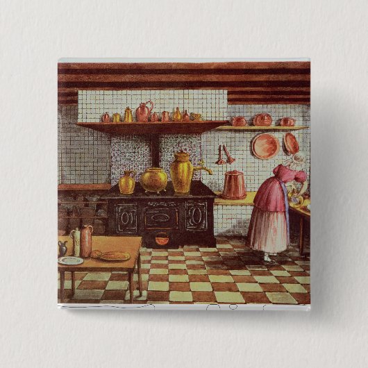 Küche des Hotels St.Lucas Button (Vorderseite)