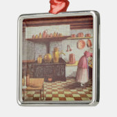 Küche des Hotels St.Lucas Ornament Aus Metall (Links)