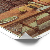 Küche des Hotels St.Lucas Poster (Ecke)