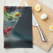 Küche Gemüse Geschirrtuch (Viertel Falte)