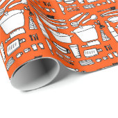 Küche Geschenkpapier (Rolleneckpunkt)