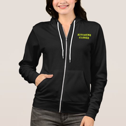 Küche geschlossen hoodie (Vorderseite)