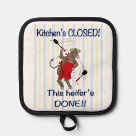 Küche geschlossen topflappen