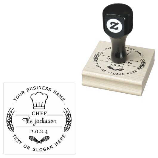 Küche Gummistempel (Stempel)