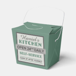 Küche - individuelle Name - Geschenkschachteln