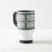 Küche - individuelle Name - Tasse (Vorderseite Links)