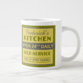Küche - individuelle Name - Tasse (Rechts)