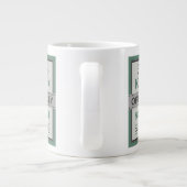 Küche - individuelle Name - Tasse (Rückseite)