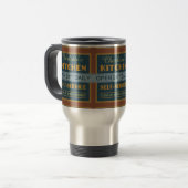 Küche - individuelle Name - Tasse (Vorderseite Links)
