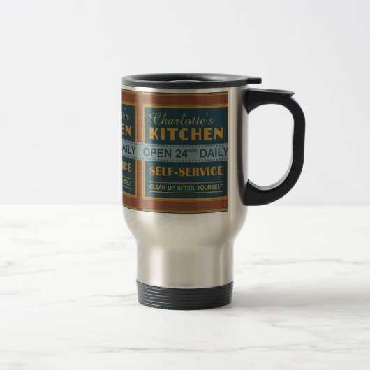 Küche - individuelle Name - Tasse (Rechts)