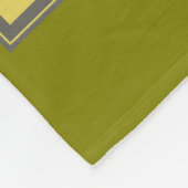 Küche - individuelle Name - Vliesdecke Fleecedecke (Ecke)