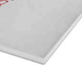 Küche ist das Herz der Zuhause Schneidebrett (Ecke)