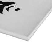 Küche ist mein glücklicher Ort Schneidebrett (Ecke)