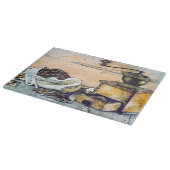 Küche Kaffeemaschine Küche Küche Kunst Schneidebrett (Ecke)