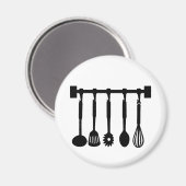 Küche - Koch Magnet (Vorderseite/Rückseite)