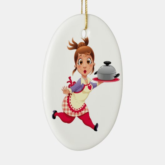 Küche / Kochen - SRF Keramik Ornament (Rechts)