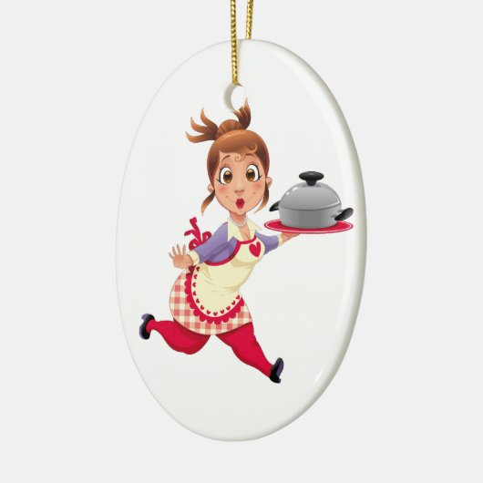 Küche / Kochen - SRF Keramik Ornament (Links)