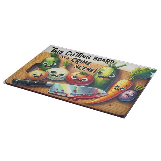 Küche Krimsküche gehacktes Gemüse Schneidebrett (Ecke)