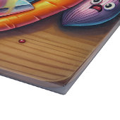 Küche Krimsküche gehacktes Gemüse Schneidebrett (Ecke)