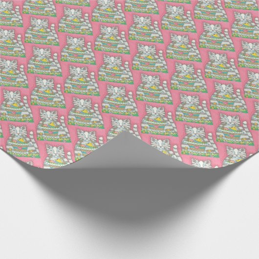 KÜCHE, KÜCHE, OSTENKÜHLPAPIER GESCHENKPAPIER (Ecke)