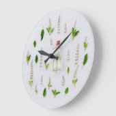 Küche Küchen Küchenherden und Öle Große Wanduhr (Winkel)