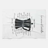 Küche Kunst Italienisches Espresso Kaffeekanne Esp Geschirrtuch (Horizontal)