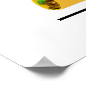 Küche Kunst - Wie ich und mein Haus - Tacos Poster (Ecke)