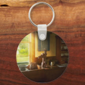 Küche - Land - Eine ländliche Küche Schlüsselanhänger (Vorderseite)