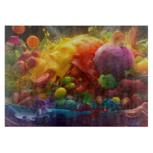 Küche Lebensmittel Gemüsezuschnitt Schneidebrett