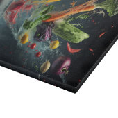 Küche Lebensmittel Gemüsezuschnitt Schneidebrett (Ecke)