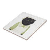 KÜCHE MAID CAT 4.25" Quadrat Keramik Tile Fliese (Seite)