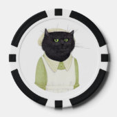 KÜCHE MAID CAT-Poker-Chips Pokerchips (Vorderseite)