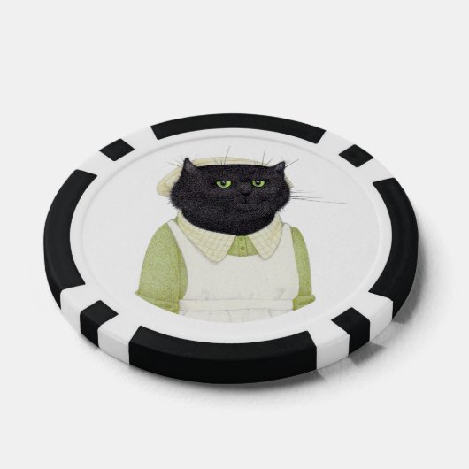 KÜCHE MAID CAT-Poker-Chips Pokerchips (Einzeln)