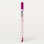 KÜCHE MIT FUCHSIA PINK ROSES, Lila Case-Mate iPhone Hülle (Hinten/Rechts)