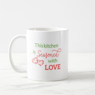 Küche mit Liebe Design Coffee Tasse Cup