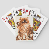 KÜCHE MIT ROSE,BRONSEE SPIELKARTEN (Rückseite)