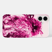 KÜCHE MIT ROSE, rosa Fuchsienweiß Case-Mate iPhone Hülle (Rückseite (Horizontal))