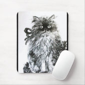 KÜCHE MIT ROSE, Schwarzweiß Mousepad (Mit Mouse)