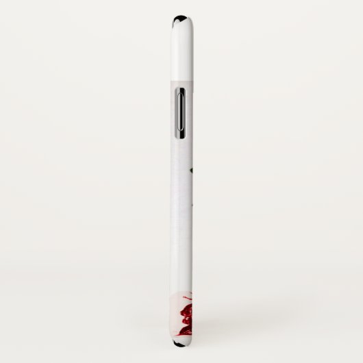 KÜCHE MIT ROTE ROSEN RUBY GEM MONOGRAM, weiß Case-Mate iPhone Hülle (Hinten/Rechts)