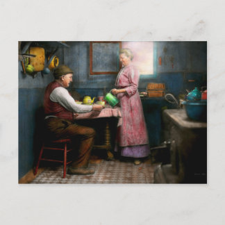 Küche - Morgenkaffee 1915 Postkarte