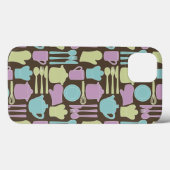 Küche | Muster 2 Case-Mate iPhone Hülle (Rückseite (Horizontal))