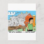 KÜCHE/NESRING/BAUER KID CARTOON GIFTWARE POSTKARTE (Vorderseite)