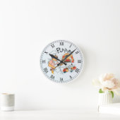 Küche oder Restaurant Runde Wanduhr (Zuhause)